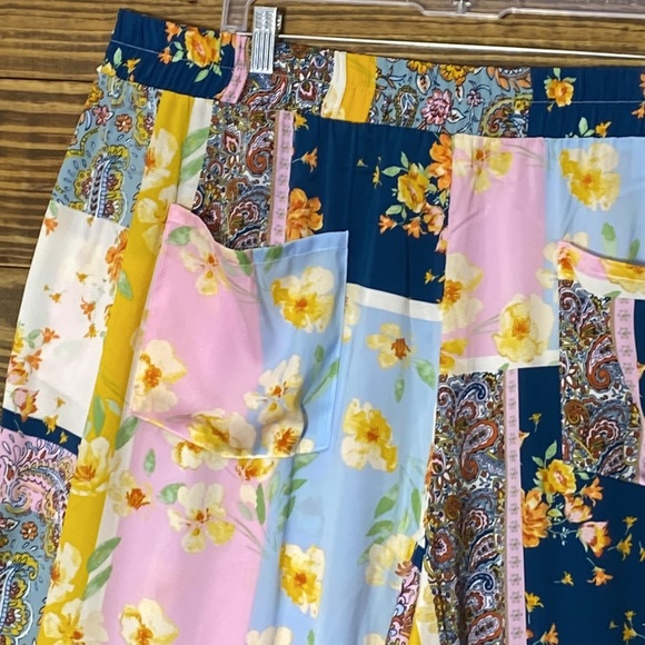 Cato Women's Clearwater Wide Leg Print Pants - Picture 10 of 12